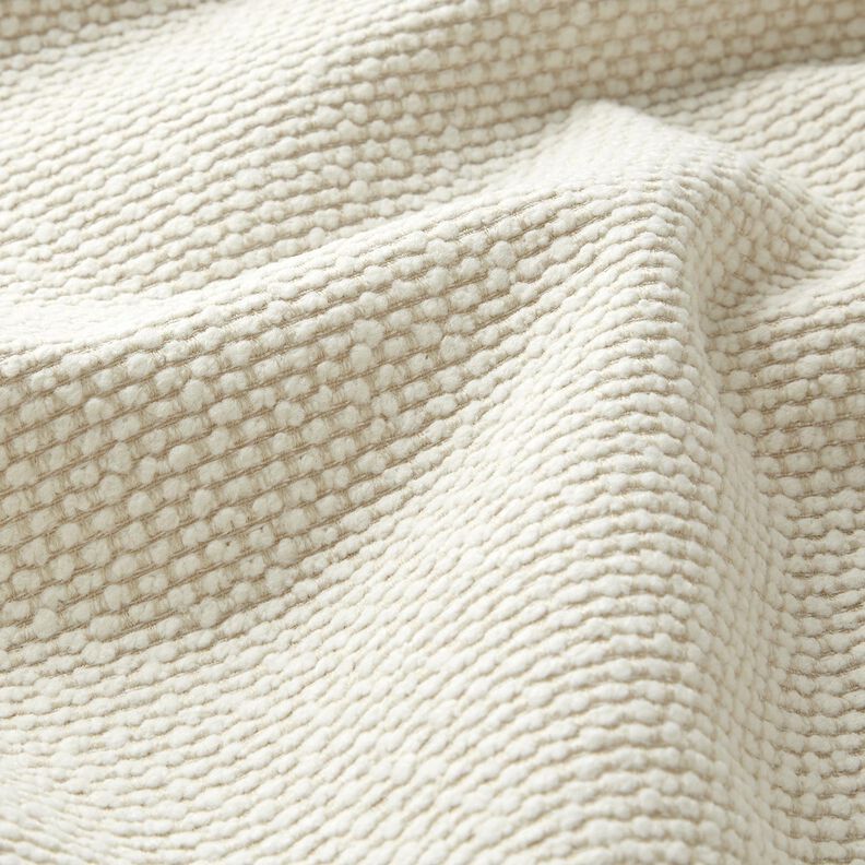 Outdoor Fabric Bouclé Look – cream,  image number 3