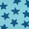 Comfy Sweatshirt stars | Poppy Fabrics – brilliant blue/ocean blue,  thumbnail number 1