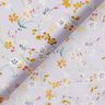 Delicate flowers cotton poplin – pastel mauve/curry yellow,  thumbnail number 4