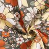 Cotton Cretonne Retro Flowers – light orange/light yellow,  thumbnail number 3