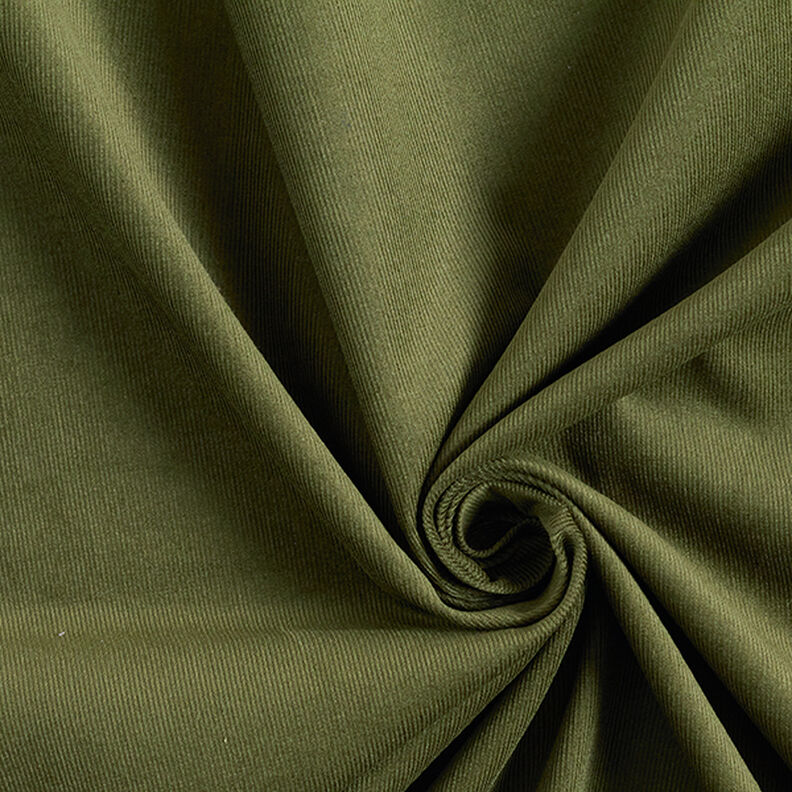 Baby Cord Plain – dark olive,  image number 1