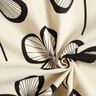 Decor Fabric Half Panama abstract clover &ndash; natural/black,  thumbnail number 3