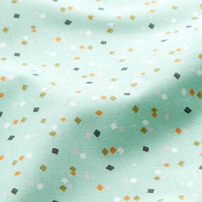 Cretonne Small Squares – pale mint, 