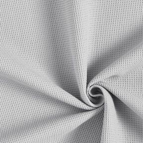 Waffle piqué Mini – light grey, 