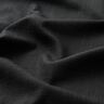 Linen fabric Stretch – black,  thumbnail number 3