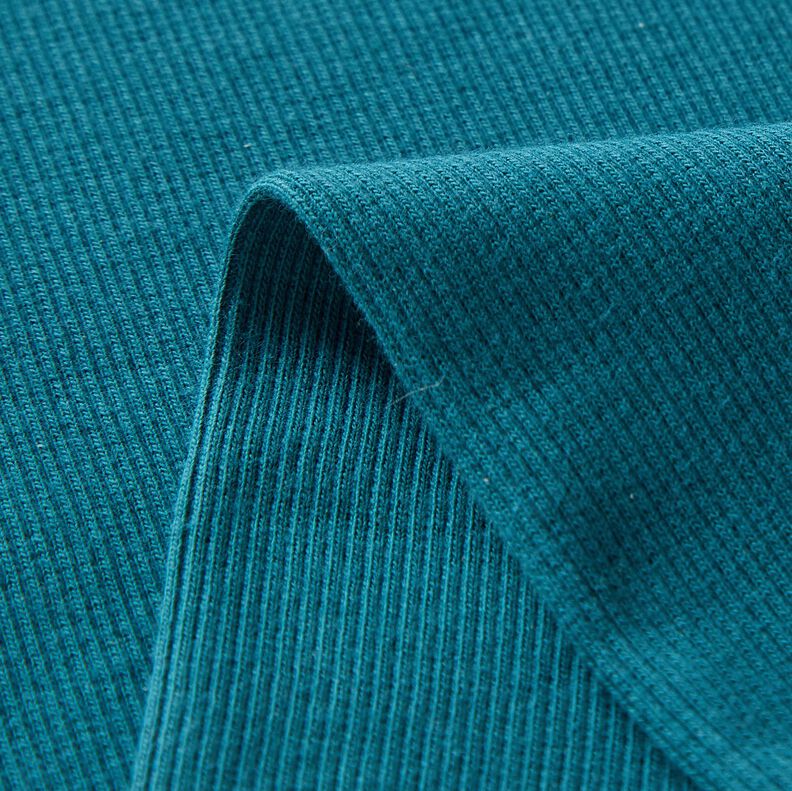 2x2 Ribbing Plain – petrol,  image number 5