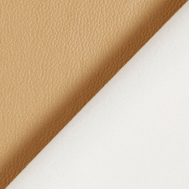 Upholstery Fabric Imitation Leather light embossing – cinnamon,  image number 3