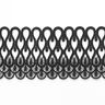 Lace Trim [ 65 mm ] – black,  thumbnail number 2