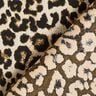 Decor Fabric Jacquard woven leopard pattern – light beige/black,  thumbnail number 4