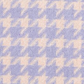 Coarsely woven houndstooth coating fabric – beige/mauve, 