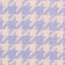 Coarsely woven houndstooth coating fabric – beige/mauve,  thumbnail number 1