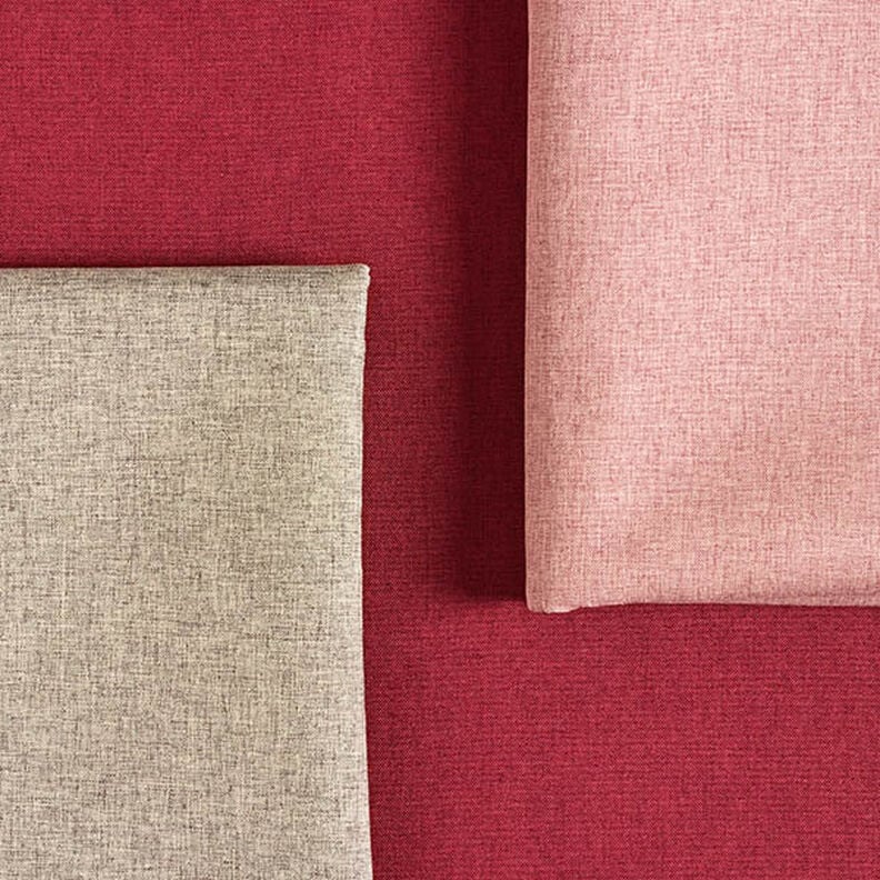 Upholstery Fabric Monotone Mottled – burgundy, image number 4
