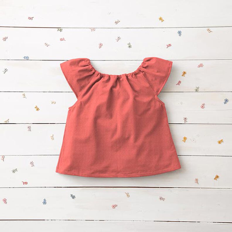 Medium Cotton Jersey Plain – lobster,  image number 7