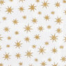 Tulle glitter stars – white/gold,  thumbnail number 1