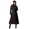 Fulled woollen loden – navy,  thumbnail number 4