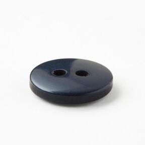 2-hole button round [Ø 11 mm] – midnight blue, 