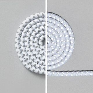 Reflective Cord – white/silver, 