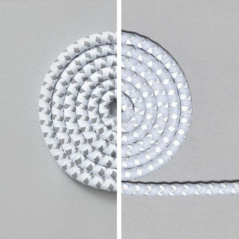 Reflective Cord – white/silver,  image number 1