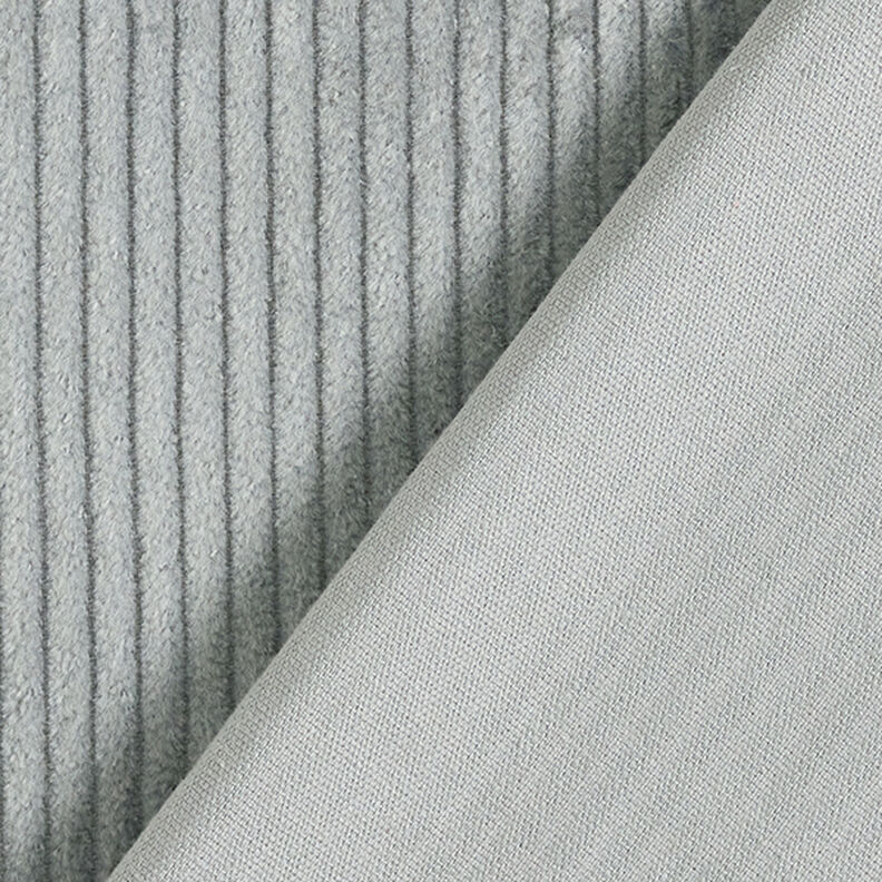 Chunky Corduroy pre-washed Plain – grey,  image number 3