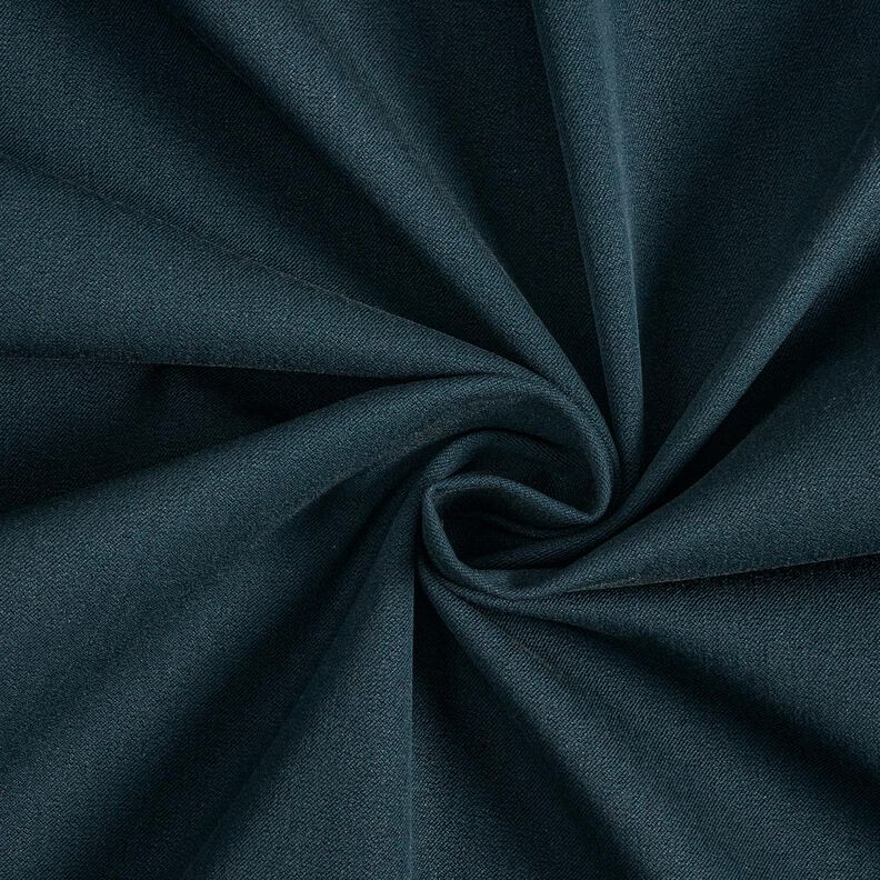 Plain medium stretch trouser fabric – midnight blue,  image number 1