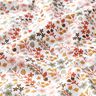 Cotton Cretonne Filigree Flowers – orange/white,  thumbnail number 2