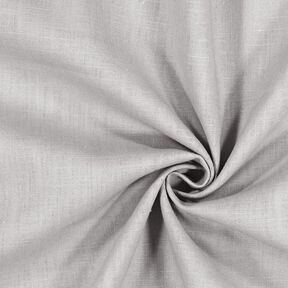 Linen fabric Ramie mix medium – silver, 