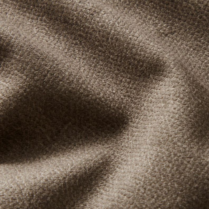 Upholstery Fabric Velvet look – dark taupe,  image number 2