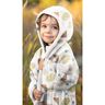 Waffle Piqué colourful shapes – moss green/ivory,  thumbnail number 10