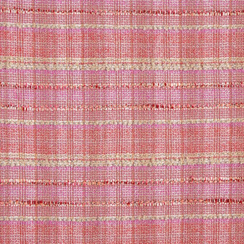 Wool Blend Bouclé Coating Fabric – pink,  image number 1