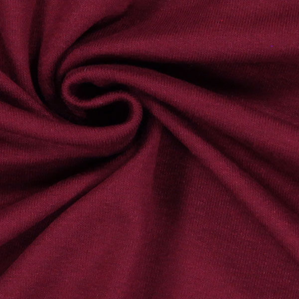 Medium Viscose Jersey – burgundy,  image number 2