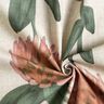 Decor Fabric Half Panama flowering clover – red/light taupe,  thumbnail number 3