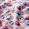 Cotton Poplin Licensed Fabric Cookie Monster and Elmo | Sesame Workshop – offwhite/pink,  thumbnail number 2