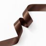 Satin Ribbon [15 mm] – dark brown,  thumbnail number 3