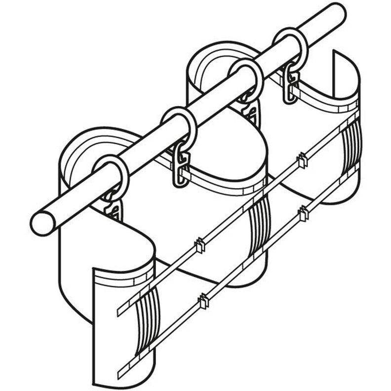 Wave Tape, 100 mm – transparent | Gerster,  image number 7