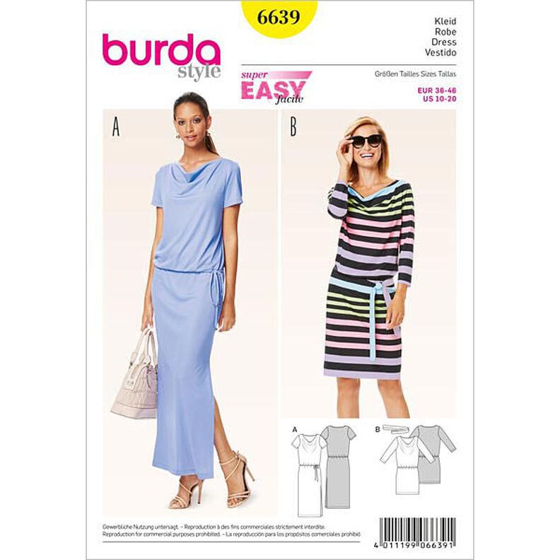 Dress, Burda 6639,  image number 1