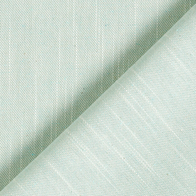 Decor Fabric Half Panama Subtle Texture – pale mint/light beige,  image number 4