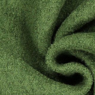 Fulled woollen loden – green | Remnant 50cm, 