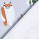 Organic French Terry Yetis Go Skiing Digital Print – silver grey,  thumbnail number 4