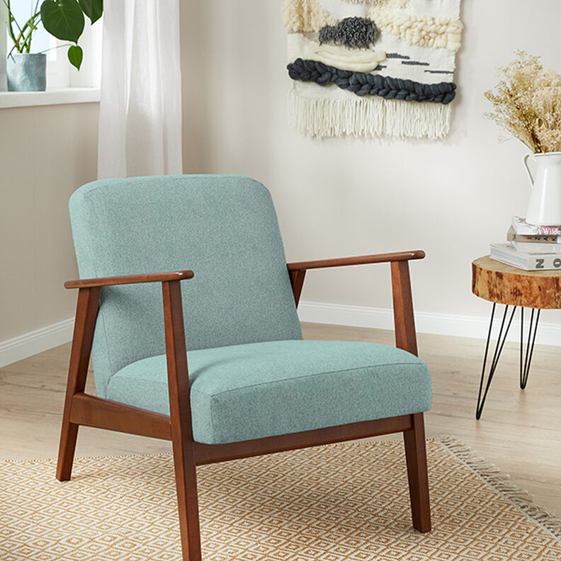 Upholstery Fabric Fine Bouclé – eucalyptus,  image number 5