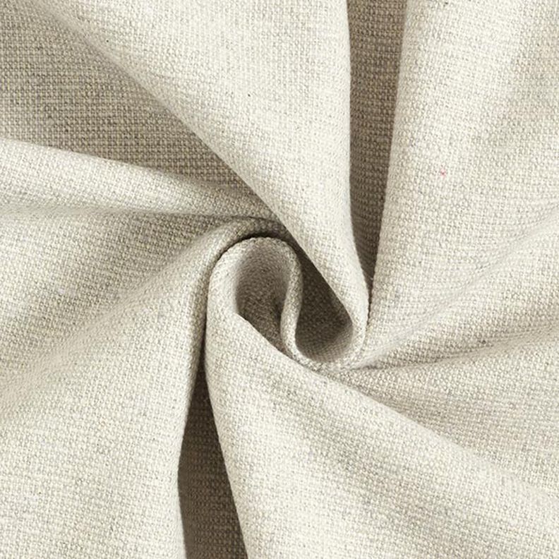 Decor Fabric Half Panama Ribbed Recycelt Cotton – misty grey,  image number 1