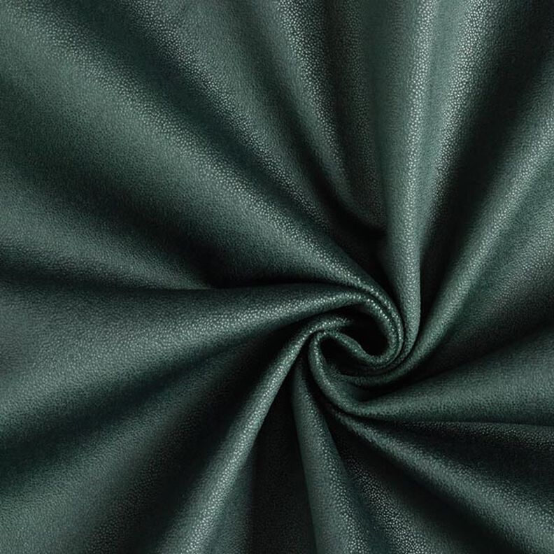 Upholstery Fabric Leather-Look Ultra-Microfibre – dark green,  image number 1