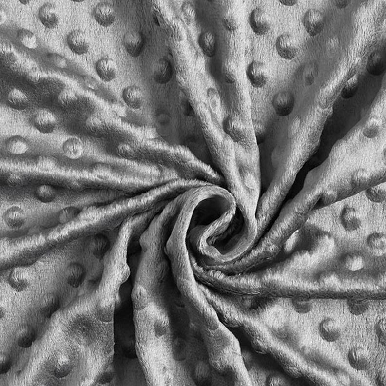 Cosy Fleece Embossed Dots – grey, image number 3