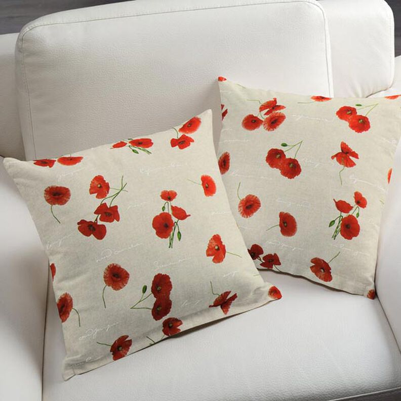 Poppy Half Panama – natural,  image number 7