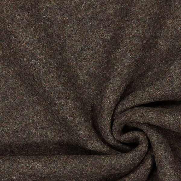 Fulled woollen loden – dark olive, image number 1