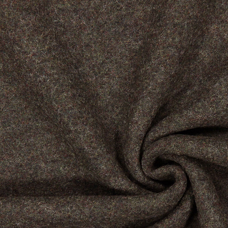Fulled woollen loden – dark olive,  image number 1
