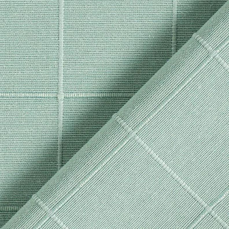 Decorative fabric, chequered grid, recycled – reed,  image number 3