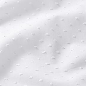 Cotton Batiste Dobby – white, 