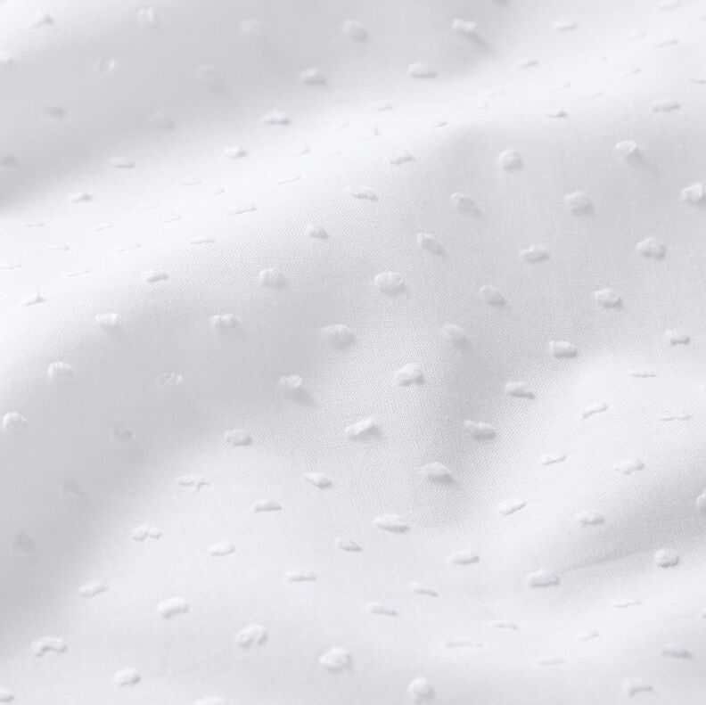 Cotton Batiste Dobby – white,  image number 2
