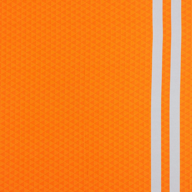 French Terry Border fabric construction worker outfit – light orange/silver grey, image number 1