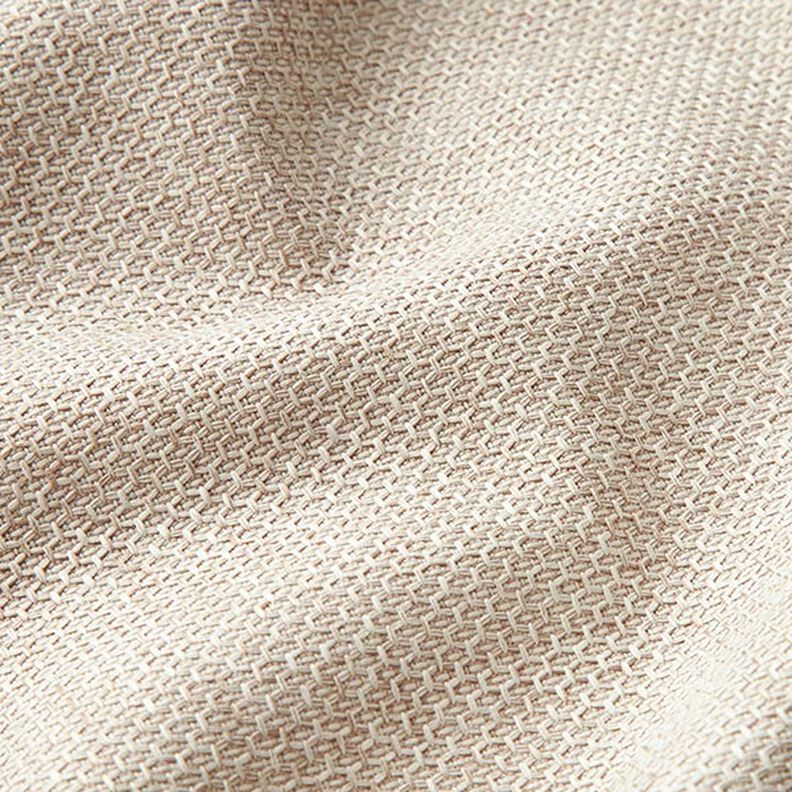 Upholstery Fabric Honeycomb texture – light beige,  image number 2